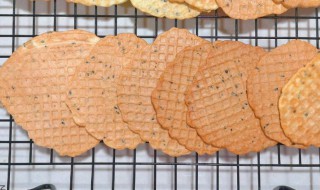 芝麻薄脆饼干的做法 芝麻薄脆饼干怎么做