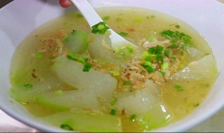 虾皮冬瓜汤的做法 做虾皮冬瓜汤的流程