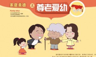 家庭美德的主要内容 家庭美德的社会作用