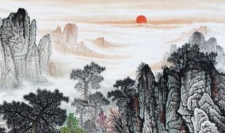 山水画的介绍 山水画摆放方法