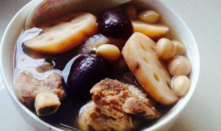 莲藕花生排骨汤的做法 莲藕花生排骨汤怎么做