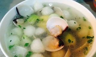白贝冬瓜汤的做法 白贝冬瓜汤做法分享