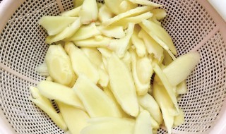 鲜姜怎么炒 炒鲜姜方法介绍