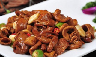 炒大肠怎么做好吃 炒大肠做法介绍