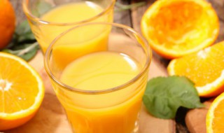 早上可以喝橙汁嘛 早上能不能喝橙汁