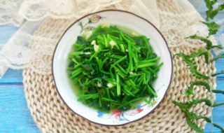 清炒菠菜的做法 清炒菠菜怎么做