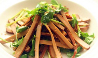 香拌鸡蛋干的做法 如何做香拌鸡蛋干