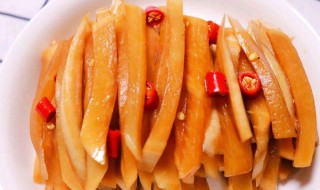 白萝卜酸甜的腌制方法 酸酸甜甜的开胃菜