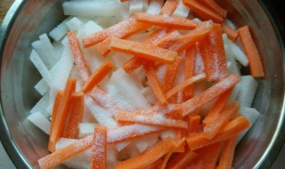 酸辣萝卜条的泡制方法 酸辣萝卜条的泡制方法是什么