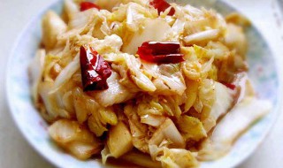 酸辣圆白菜的做法 酸辣圆白菜如何做呢