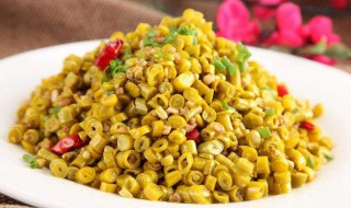 酸豆角怎么做才好吃 酸豆角炒肉末