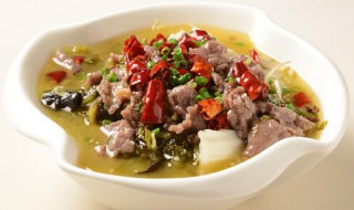 水煮酸菜牛肉的做法 美味水煮酸菜牛肉的做法