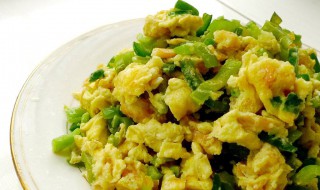 青椒炒蛋的方法 青椒炒蛋的做法