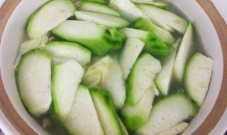 素丝瓜汤怎么做 素丝瓜汤制作方法介绍