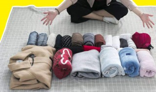 巧妙的叠衣方法 这样叠衣服最简单