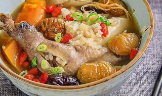 怎么做栗子鸡汤 栗子鸡汤的做法