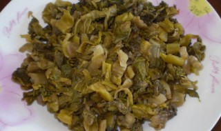 自制酸菜窍门 小炒酸菜做法