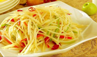 如何做酸辣土豆丝 酸辣土豆丝的做法与步骤