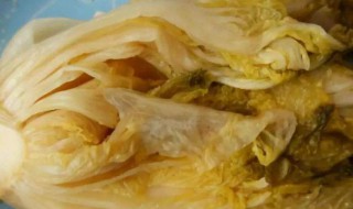 自制酸白菜的腌制方法 具体的制作步骤是什么