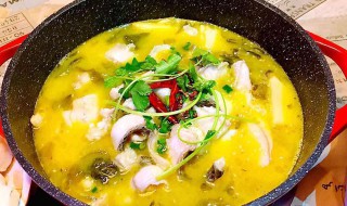 如何在家做酸菜鱼 自制酸菜鱼