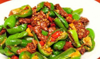 小青椒炒肉怎么做好吃 肉炒青椒的步骤