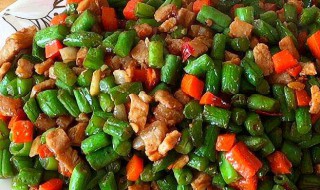 酸豇豆炒肉 酸豇豆炒肉的做法