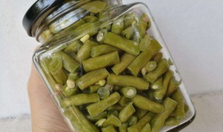 怎么样腌酸豆角 腌酸豆角