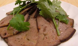 麻油猪肝 做麻油猪肝的步骤