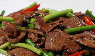 土匪猪肝 做土匪猪肝的步骤