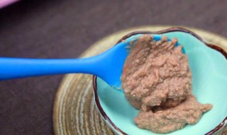 猪肝泥的做法婴儿辅食 做猪肝泥的步骤