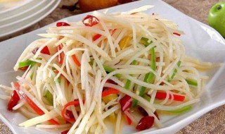 炒酸辣土豆丝用什么醋 炒酸辣土豆丝怎么做