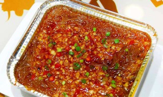 锡纸蒜蓉粉条 怎么做锡纸蒜蓉粉条
