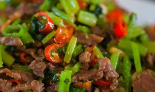 小炒黄牛肉的做法 做小炒黄牛肉的步骤