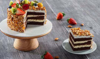 巧克力坚果麦片蛋糕 巧克力坚果麦片蛋糕怎么做
