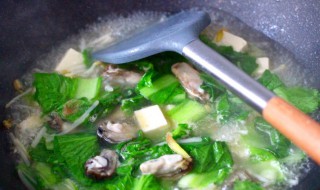 油菜豆腐汤的做法 油菜豆腐汤怎么做