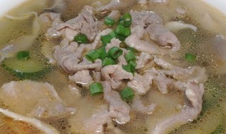滑肉片汤的做法 滑肉片汤怎么做