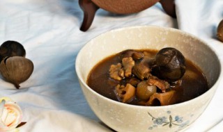 黑蒜汤的做法大全 黑蒜汤如何做