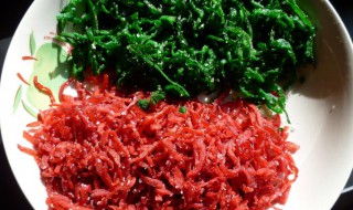 青红丝的原材料是什么 青红丝的原材料介绍