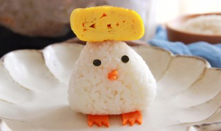 巧做小鸡米饭团 小鸡米饭团做法
