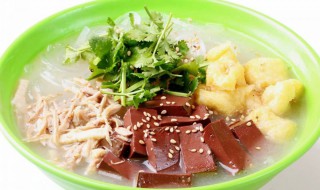 血鸭粉做法 制作鸭血粉丝的方法