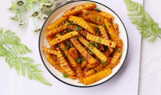 如何自制吮指螺旋炸薯条 吮指螺旋炸薯条做法介绍