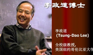 李政道简介 李政道个人简介