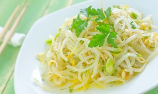 凉拌绿豆芽的做法 凉拌绿豆芽的做法步骤