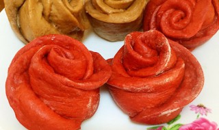 多色玫瑰馒头的做法 彩色玫瑰馒头简单做法分享