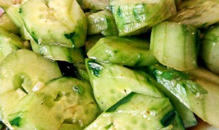 糖醋拌黄瓜的做法 糖醋拌黄瓜怎么做