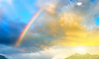 描写彩虹的唯美句子 描写彩虹的唯美句子精选