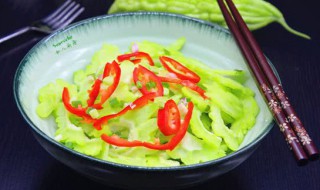 凉拌苦瓜的做法大全 最美味的凉拌苦瓜做法三则分享