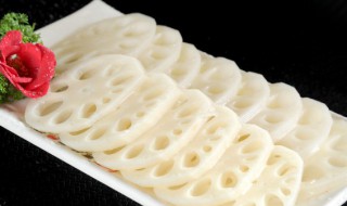 调莲菜的做法凉拌 调莲菜的凉拌做法