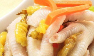 泡椒鸡爪制作方法 做鸡爪的方法