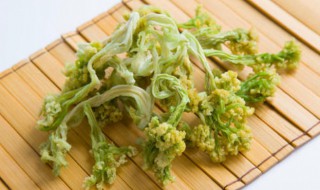 花菜怎么做花菜干 做花菜干的注意事项